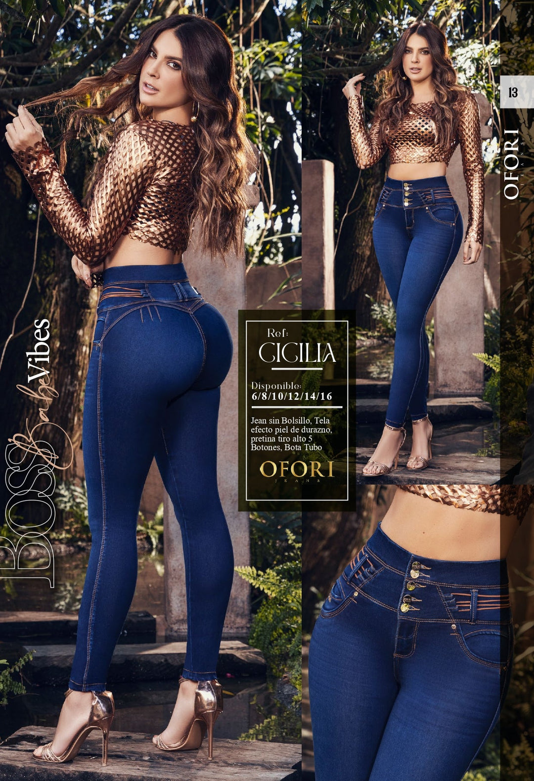 Cicilia 100% Authentic Colombian Push Up Jeans