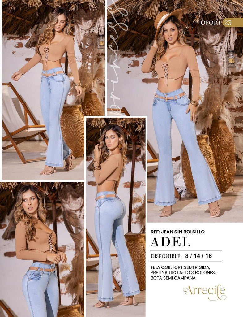 Adel 100% Authentic Colombian Push Up Jeans - JDColFashion