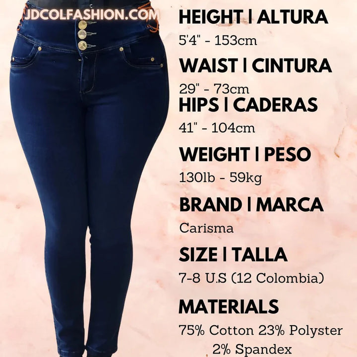 1017 100% Authentic Colombian Push Up Jeans by Carisma Jeans - JDColFashion