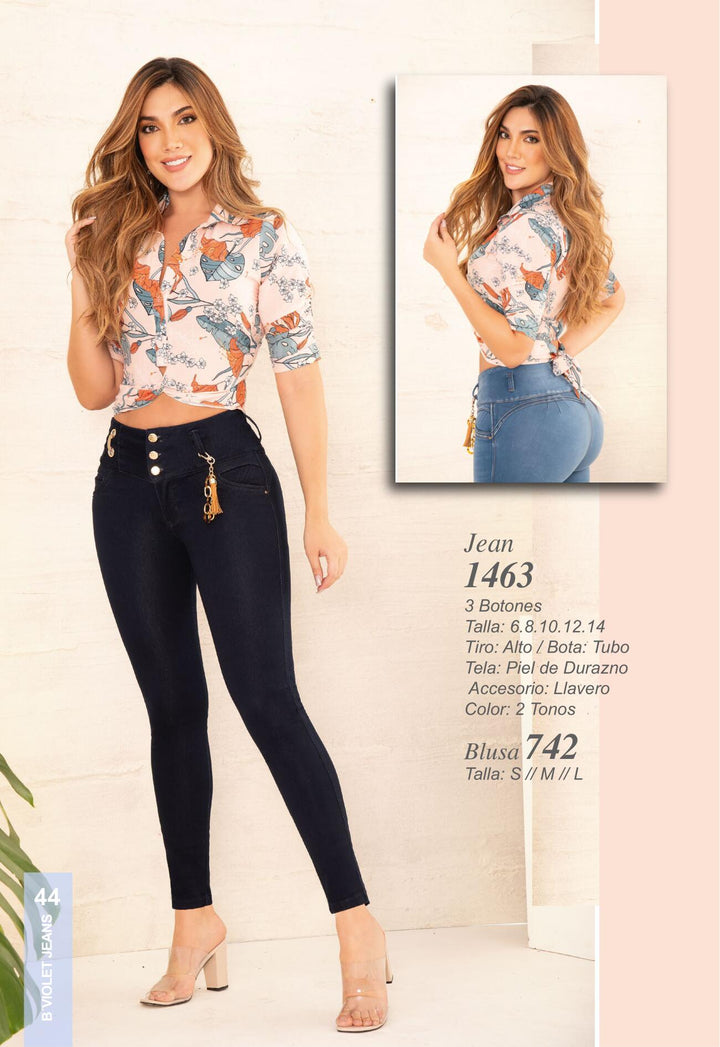 1463 100% Authentic Colombian Push Up Jeans by B'Violet** - JDColFashion