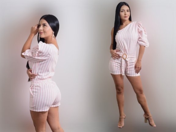 19425-Pink 100% Authentic Colombian Jumpsuit - JDColFashion.com