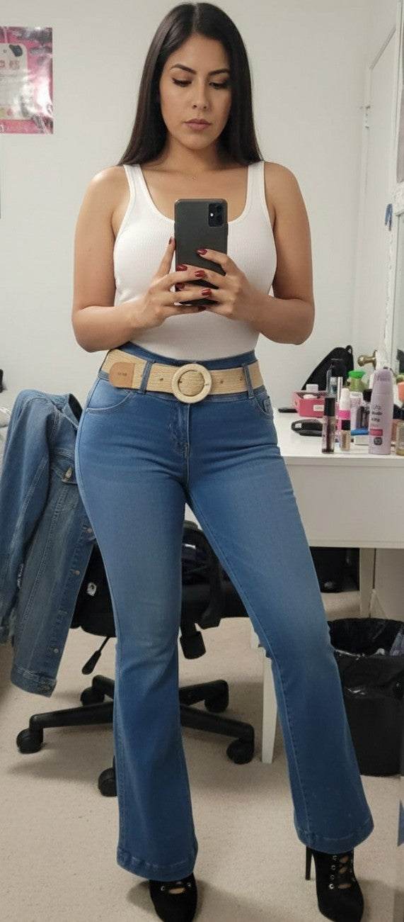 Soly 100% Authentic Colombian Push Up FLARE Jeans