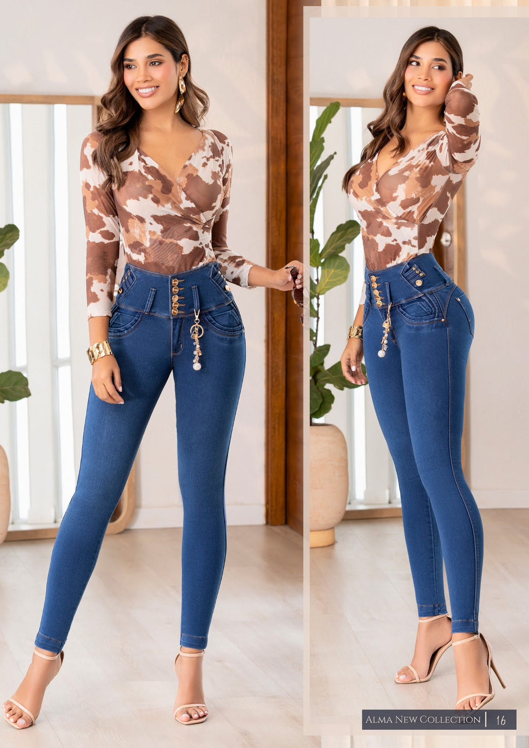 Malala 100% Authentic Colombian Push-Up Skinny Jeans