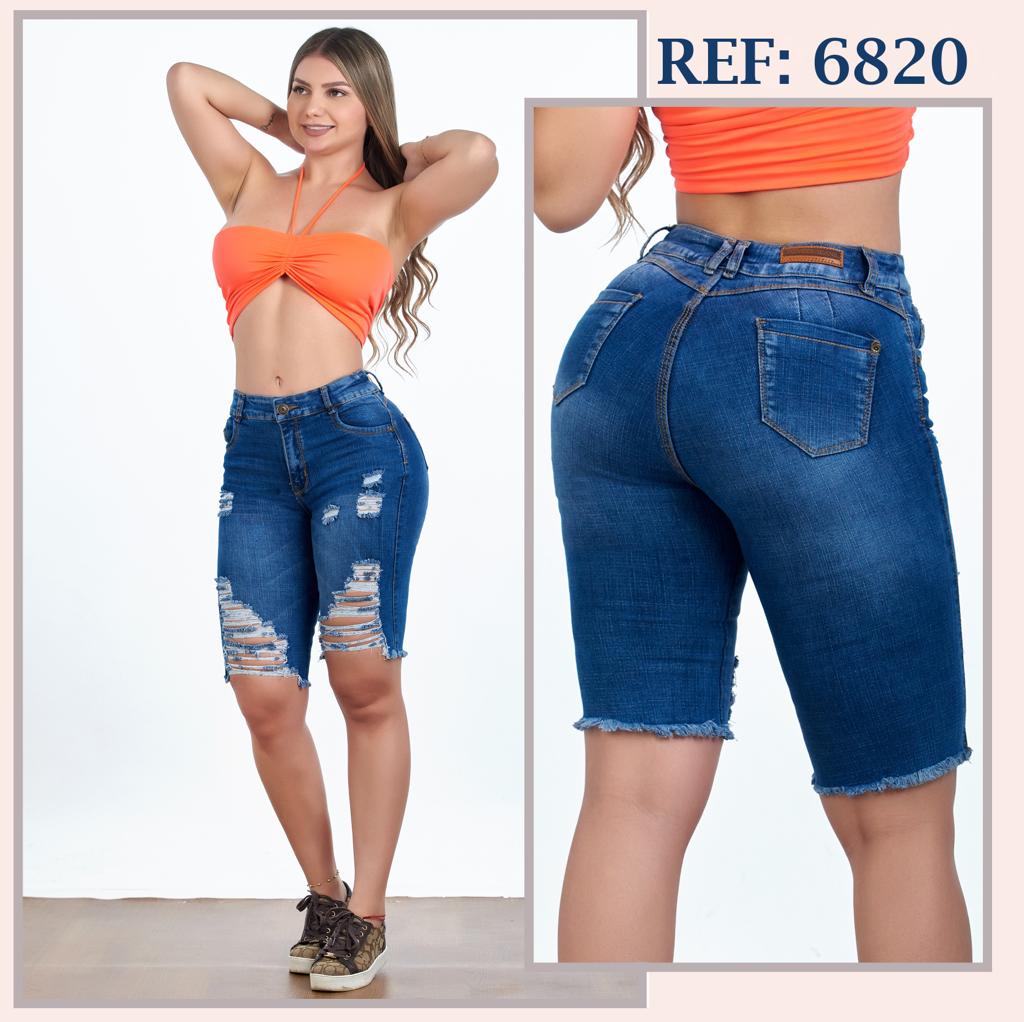 6820 100% Authentic Colombian Push Up Capri - JDColFashion