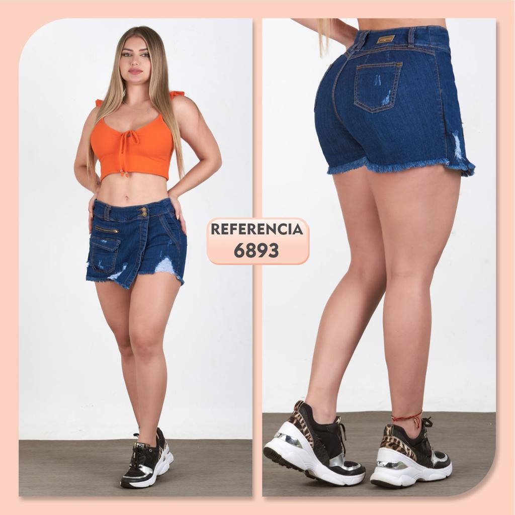 6893 100% Authentic Colombian Push Up Shorts - JDColFashion