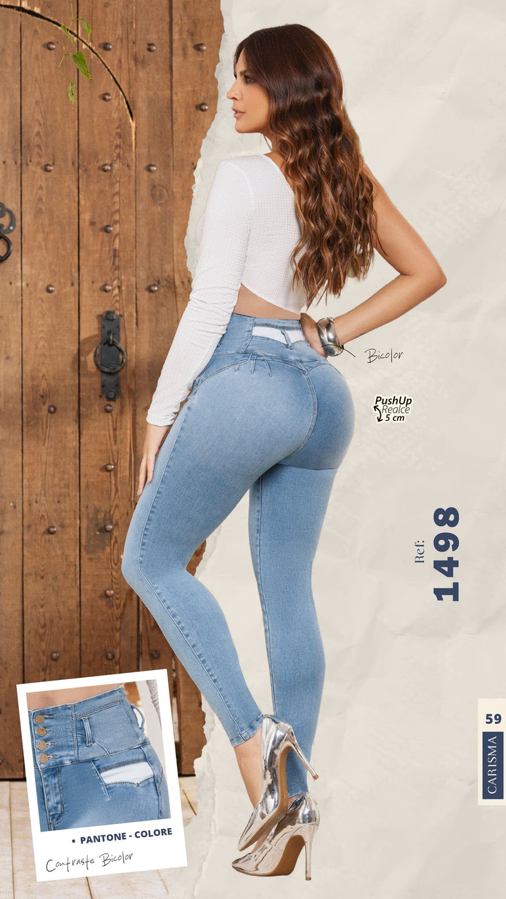1498 100% Authentic Colombian Push Up Jeans