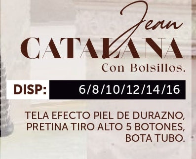 Catalana 100% Authentic Colombian Push Up Jeans