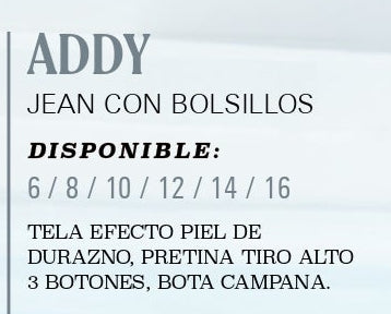 Addy 100% Authentic Colombian Push Up Jeans