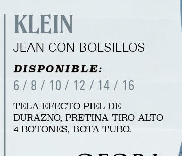Klein 100% Authentic Colombian Push Up Jeans