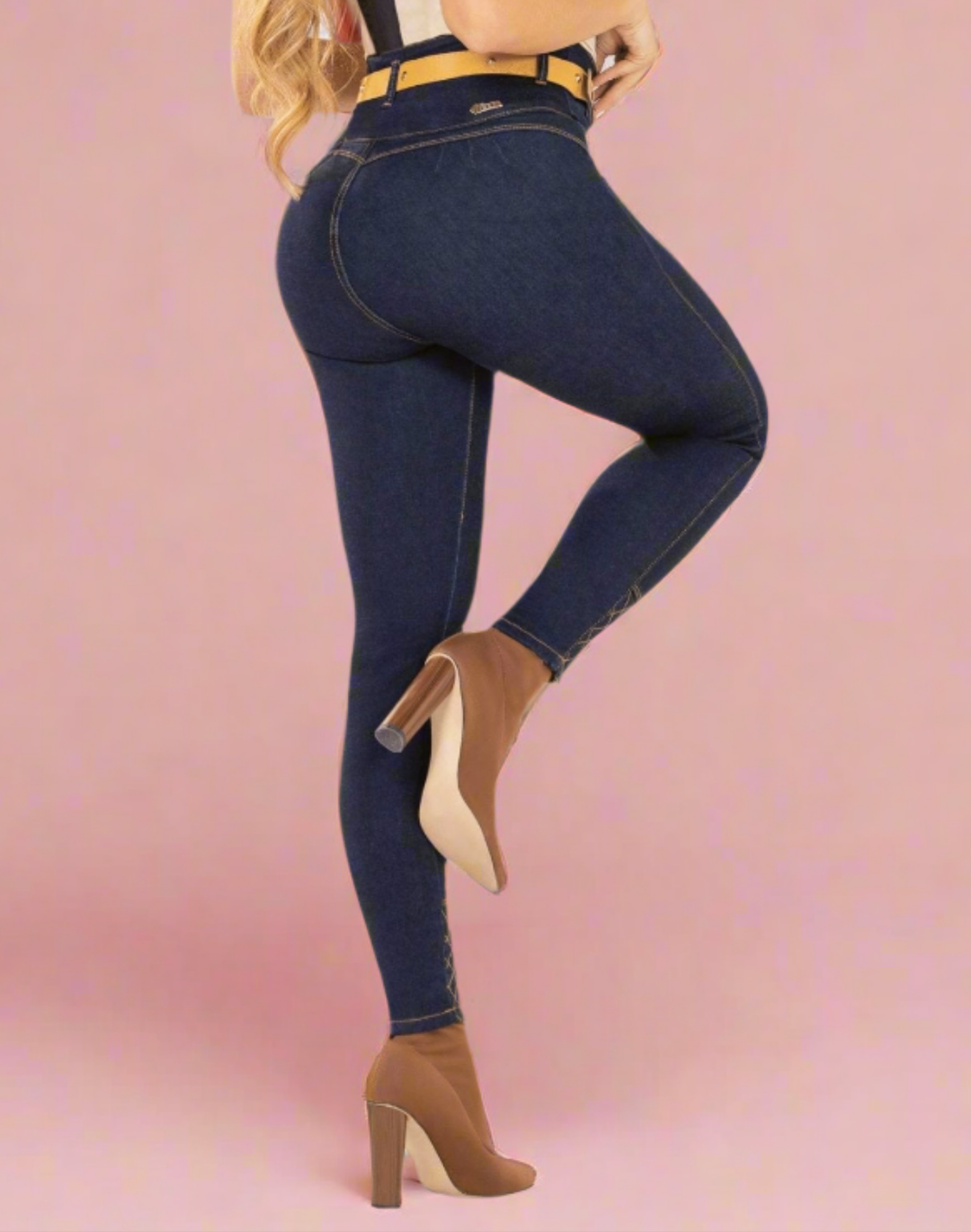 W-120 100%  Authentic Colombian Push Up Jeans