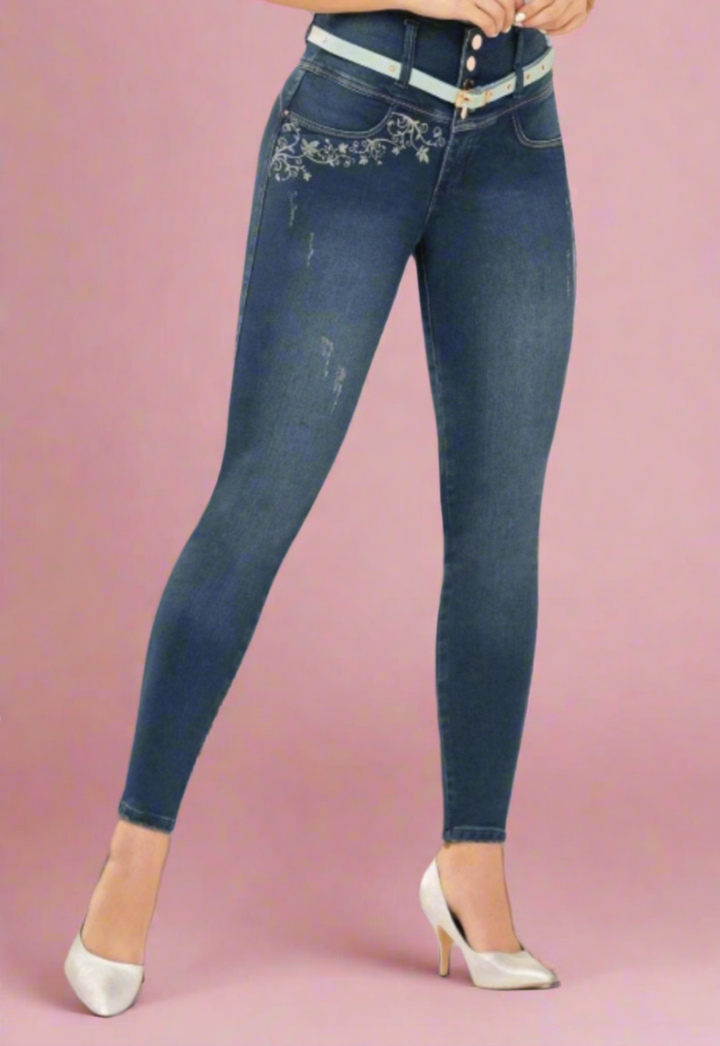 W-119 100%  Authentic Colombian Push Up Jeans
