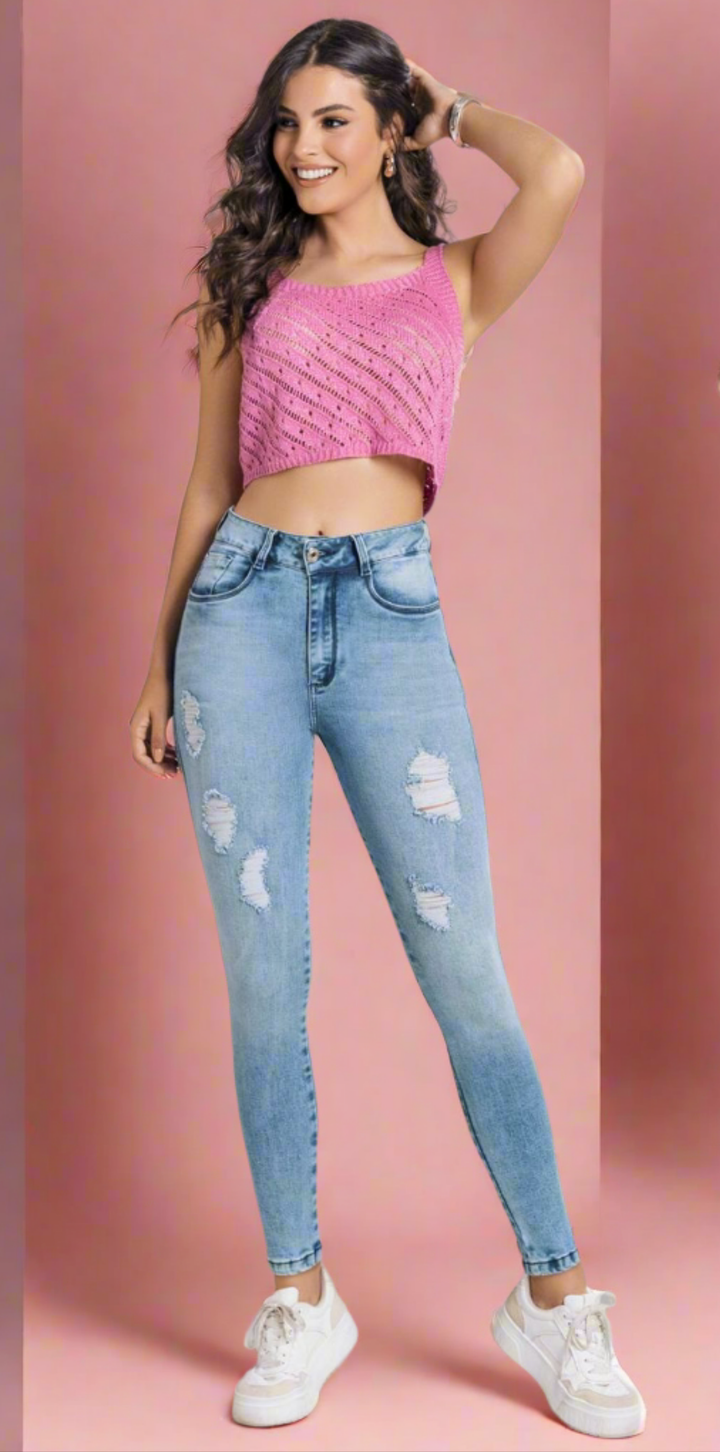 Glass 100% Authentic Colombian Push Up Jeans