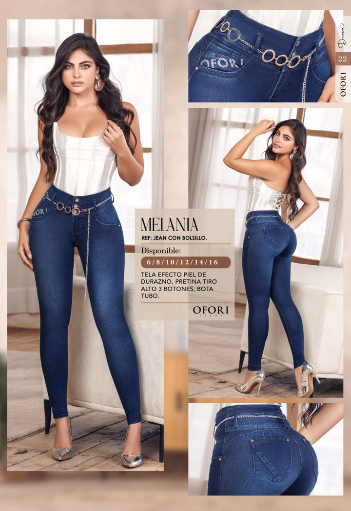 Melania 100% Authentic Colombian Push Up Jeans
