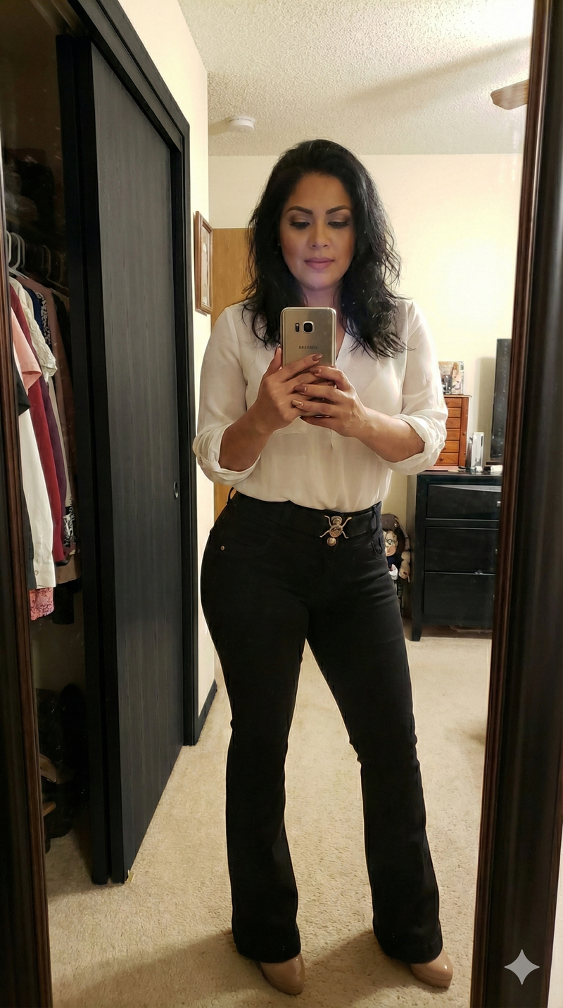 Melia 100% Authentic Colombian Push Up FLARE Jeans