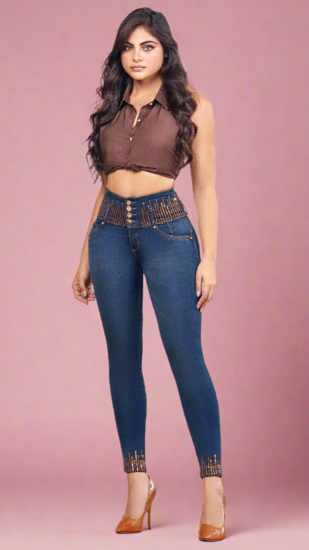 Julieth 100% Authentic Colombian Push Up Jeans