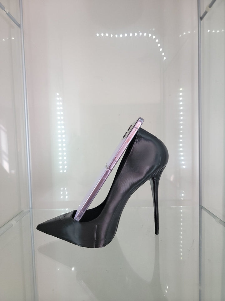 Elegant 3D - Printed High Heel Phone Holder Stand - JDColFashion