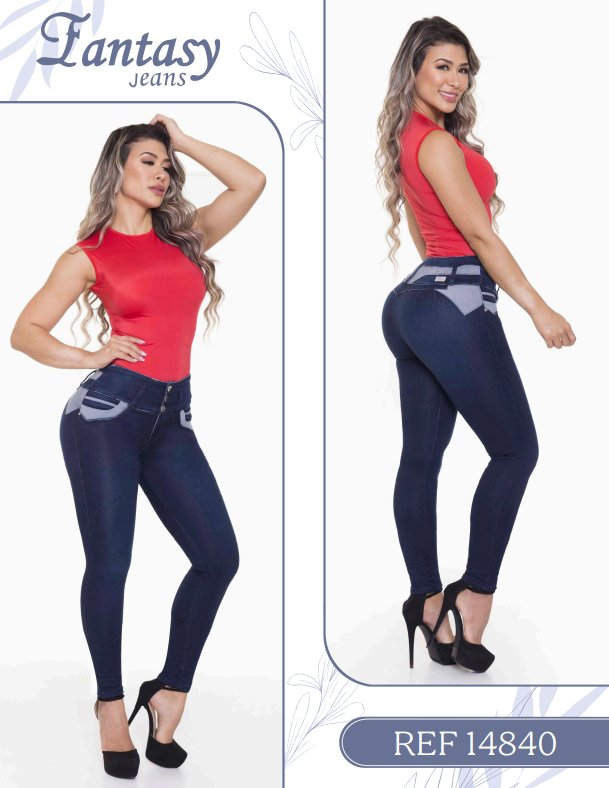 Fantasy Jeans 14840 100% Authentic Colombian Push Up Jeans - JDColFashion