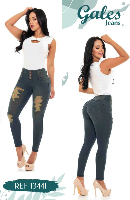 Gales Jeans 13441 100% Authentic Colombian Push Up Jeans - JDColFashion