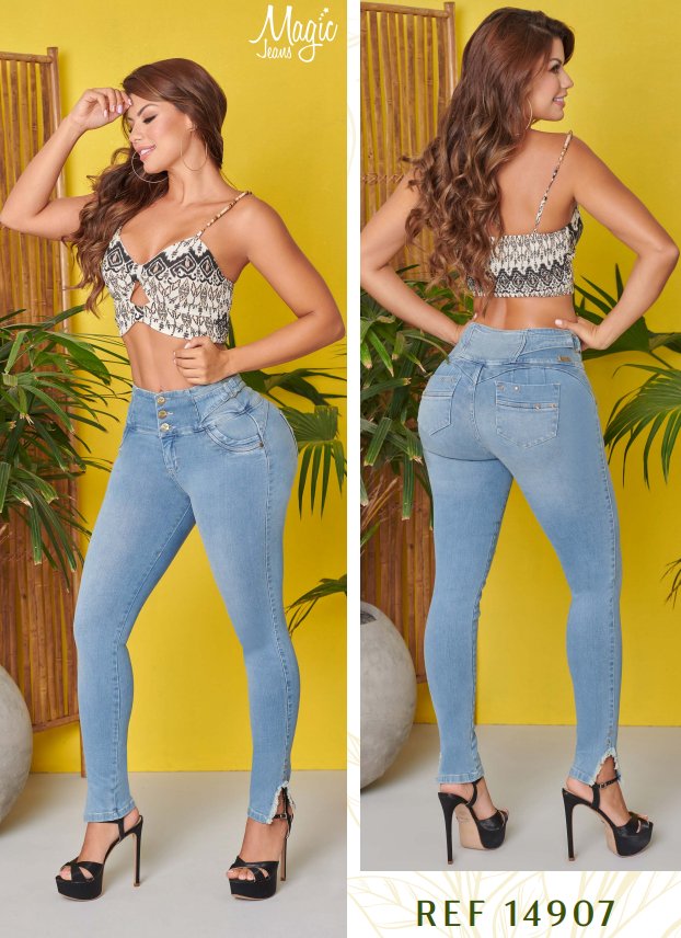 Magic Jeans 14907 100% Authentic Colombian Push Up Jeans - JDColFashion