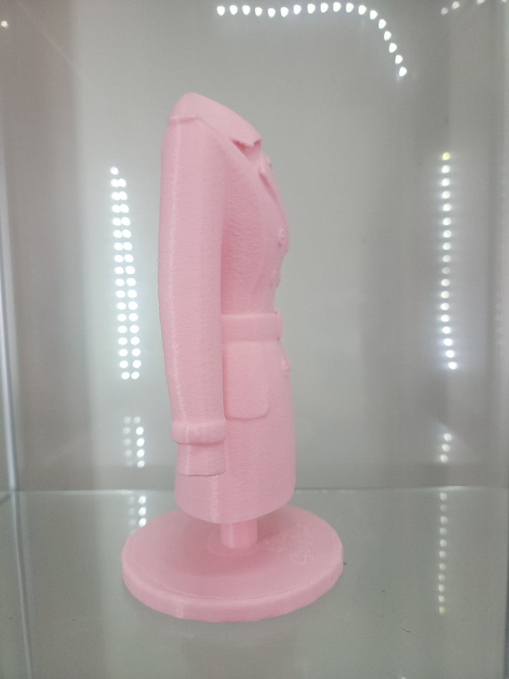 Pink Trench Coat Brush Holder – Glam Organizer - JDColFashion