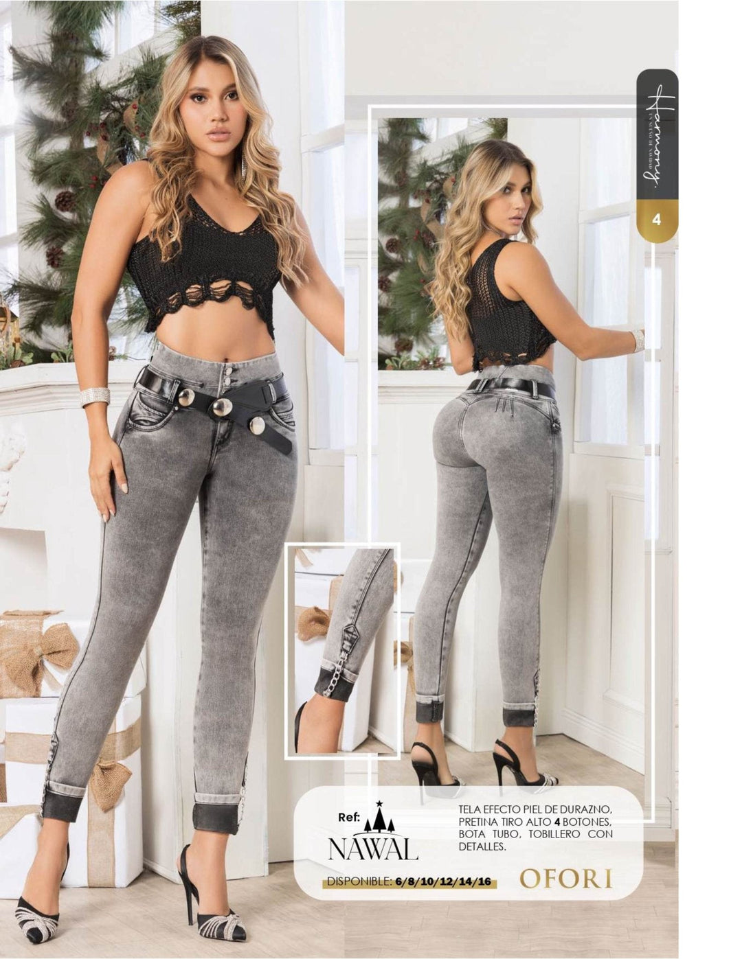 PRE - ORDER NAWAL 100% Authentic Colombian Push Up Jeans EXPECTED SHIP DATE(3RD WEEK OF NOVEMBER) - JDColFashion