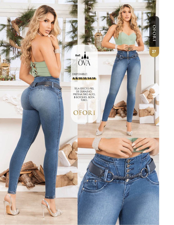 PRE - ORDER OVA 100% Authentic Colombian Push Up Jeans EXPECTED SHIP DATE(3RD WEEK OF NOVEMBER) - JDColFashion