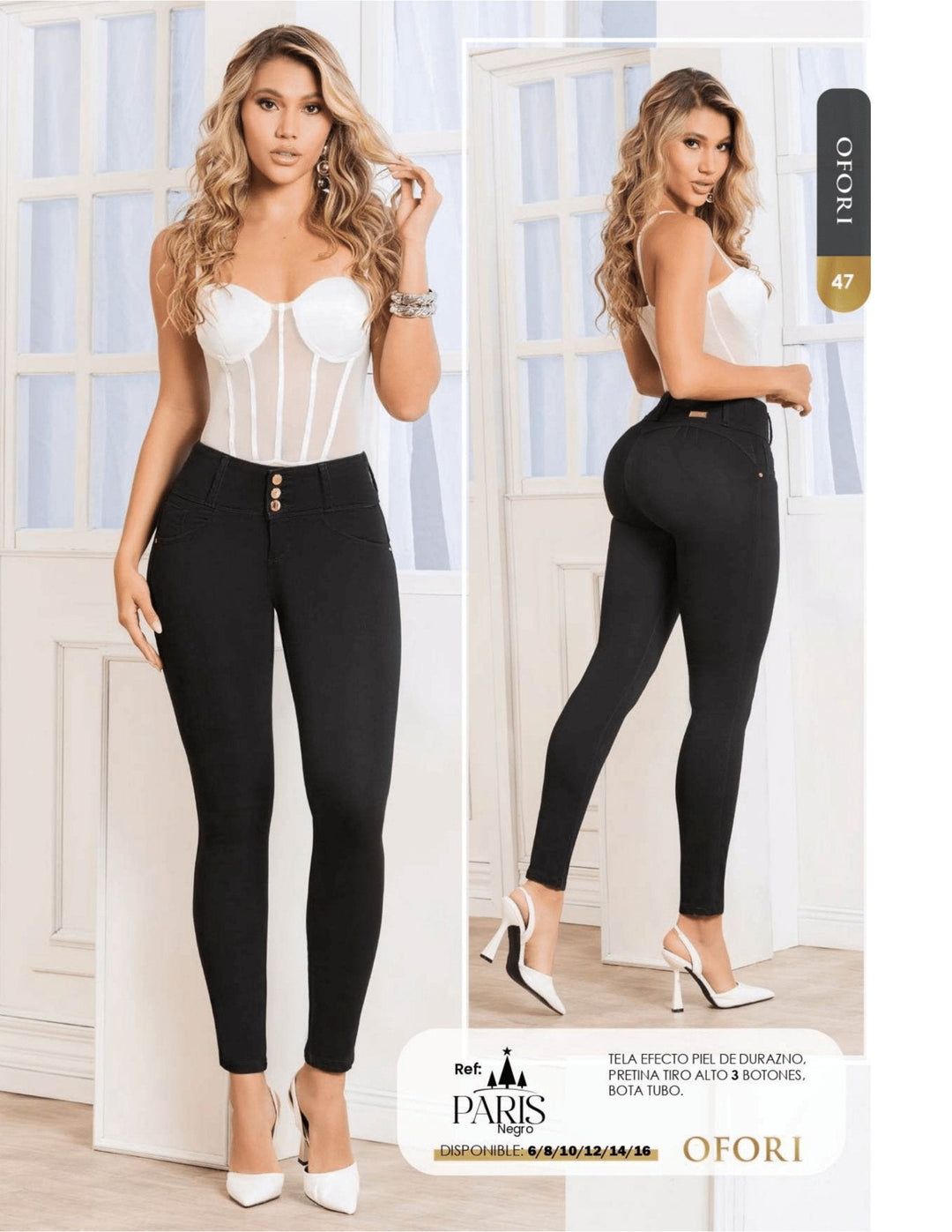 PRE - ORDER PARIS - N 100% Authentic Colombian Push Up Jeans EXPECTED SHIP DATE(3RD WEEK OF NOVEMBER) - JDColFashion