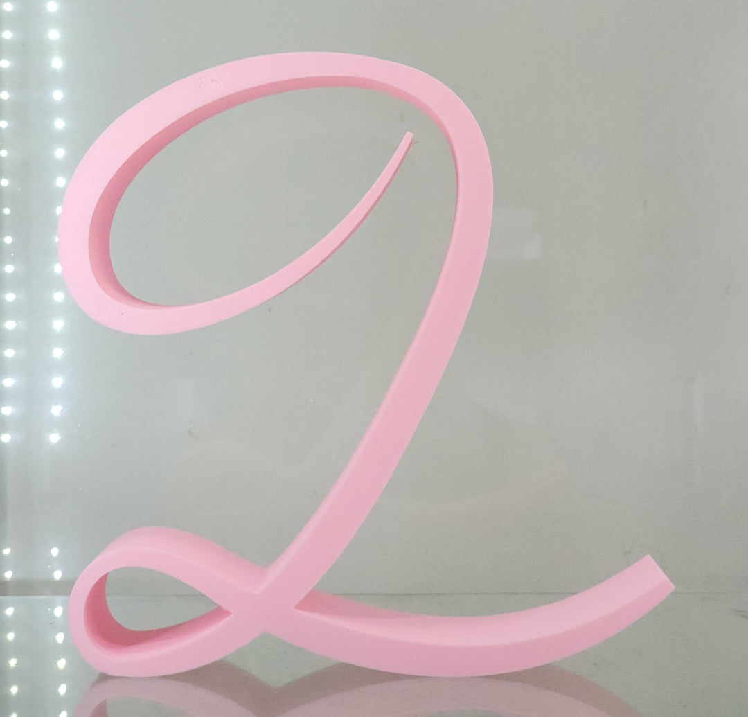 Stylish 3D - Printed Initial – Custom Letter Decor - JDColFashion