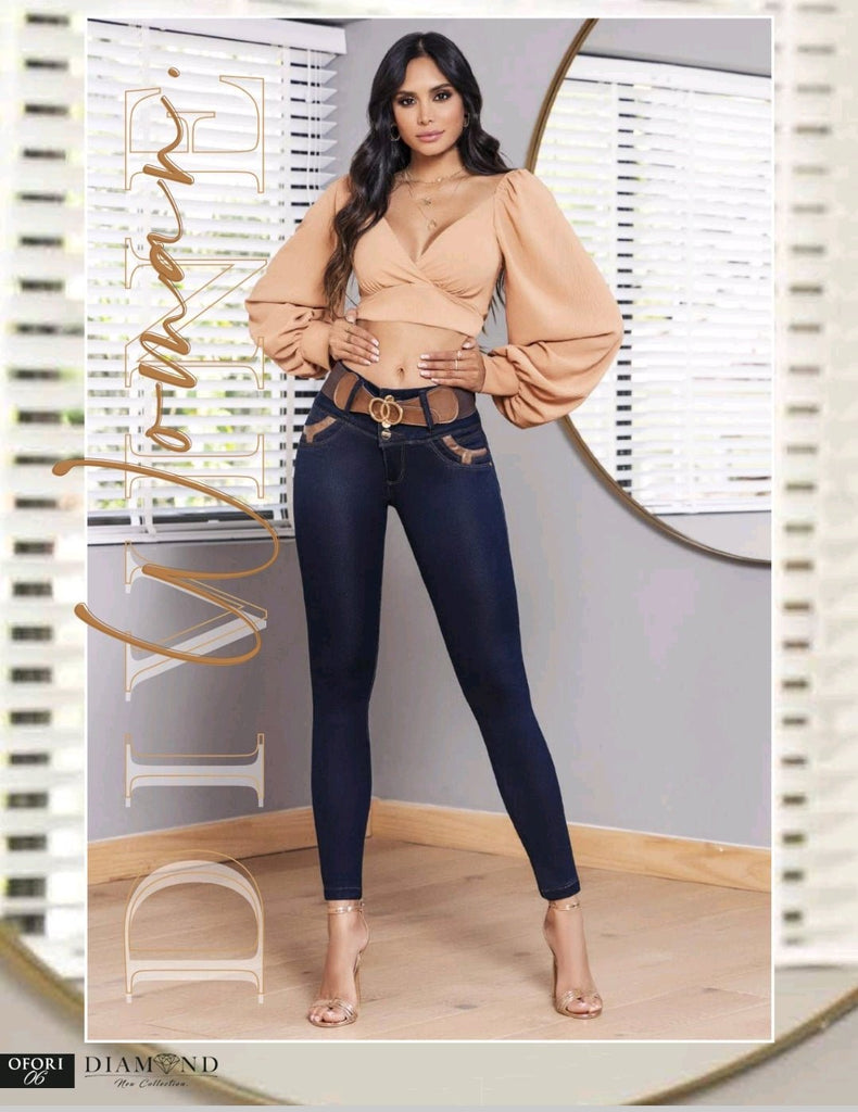 Tamara 100% Authentic Colombian Push Up Jeans - JDColFashion