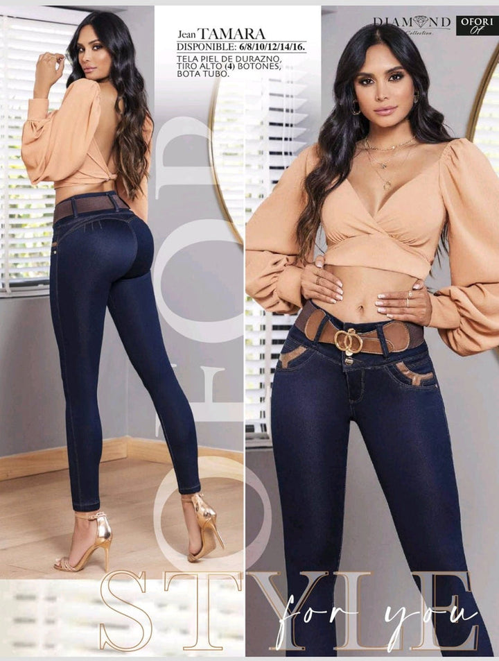 Tamara 100% Authentic Colombian Push Up Jeans - JDColFashion