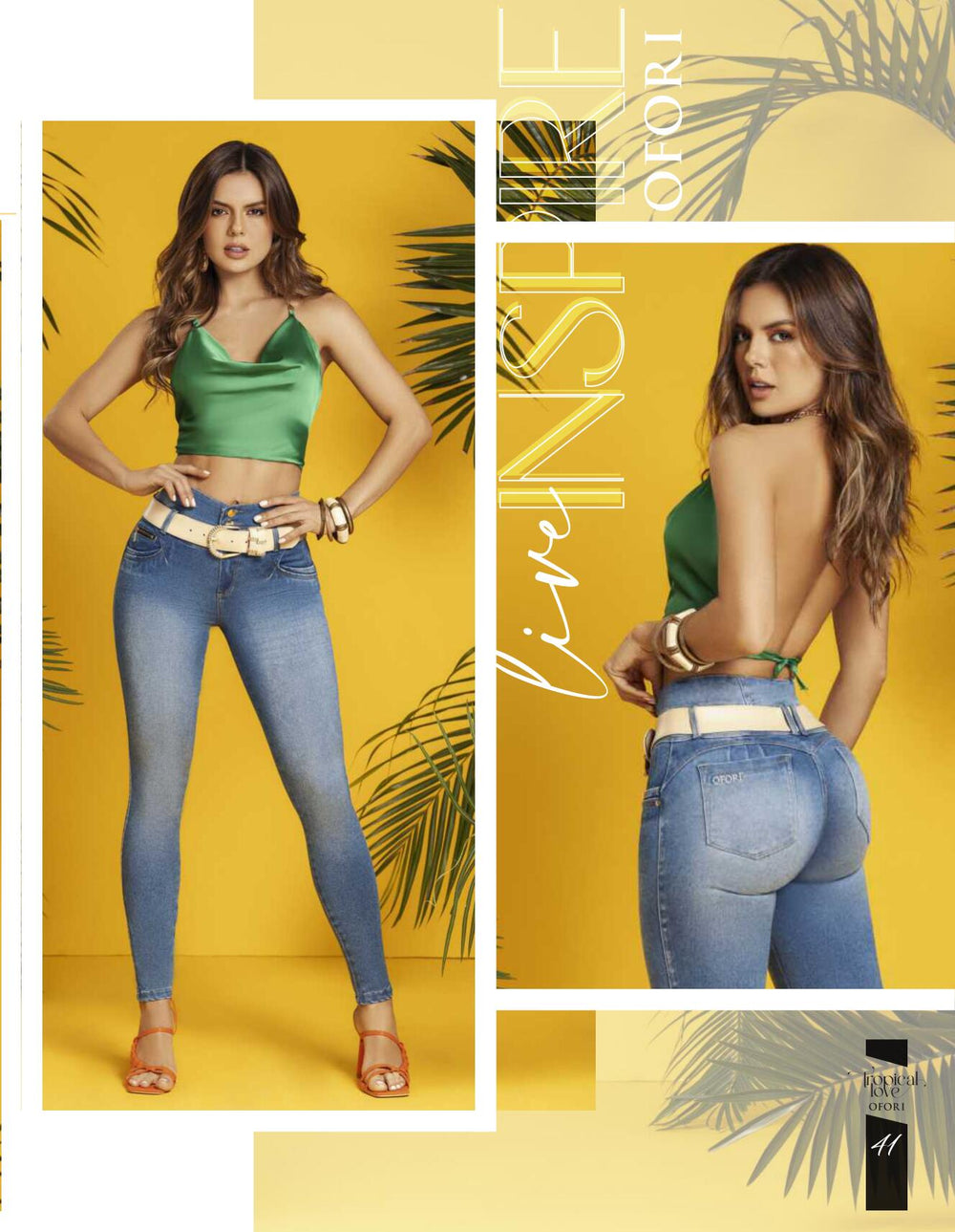 Toscana 100% Authentic Colombian Push Up Jeans by Ofori Jeans ** - JDColFashion