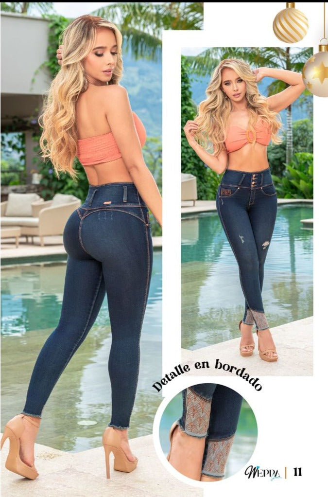 W-231 100% Authentic Colombian Push Up Jeans - JDColFashion