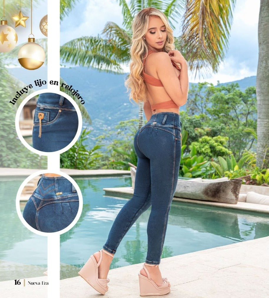 W-233 100% Authentic Colombian Push Up Jeans - JDColFashion