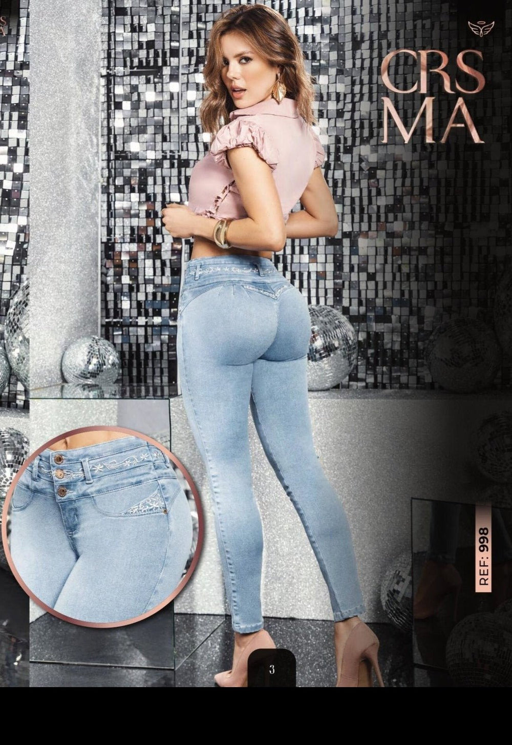 998 100% Authentic Colombian Push Up Jeans by Carisma Jeans** - JDColFashion