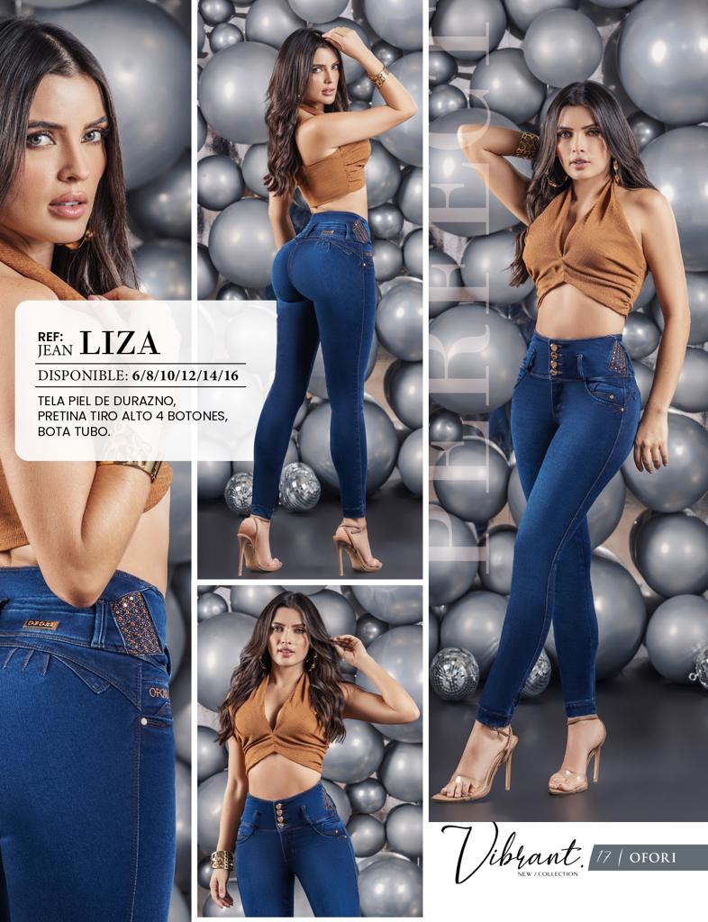 Liza 100% Authentic Colombian Push Up Jeans - JDColFashion