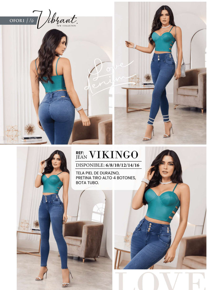Vikingo 100% Authentic Colombian Push Up Jeans